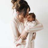 Candy Stripe | Bamboo Zip Pajamas