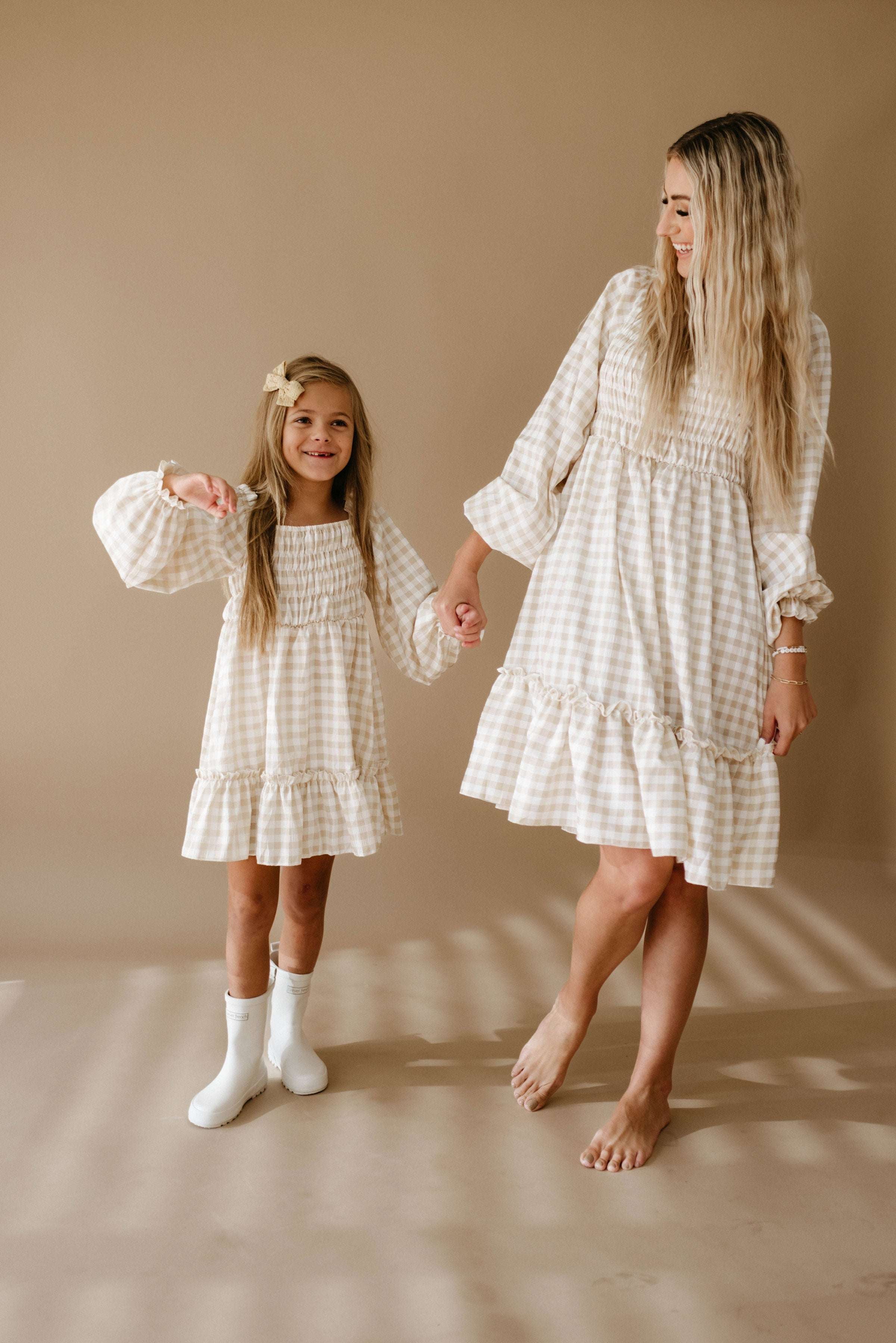 Gingham | Dress Milk & Baby