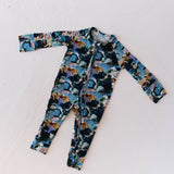 Bamboo Zip Pajamas | Charli Print