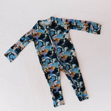 Bamboo Zip Pajamas | Charli Print