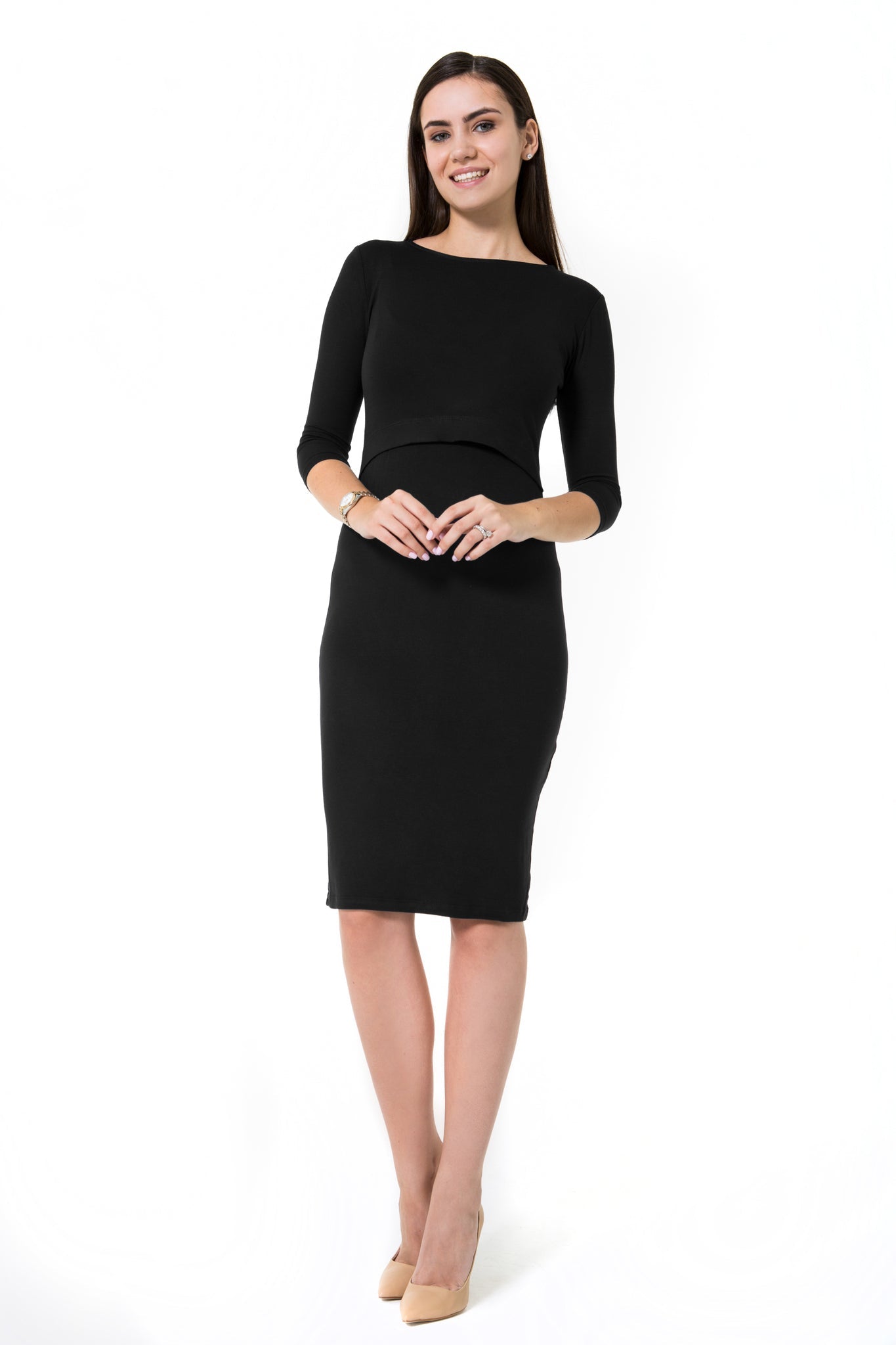 Grace Maternity/Nursing Dress