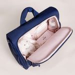 Satchel Diaper Bag | Navy Milk & Baby