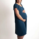 Navy Labor & Delivery Gown