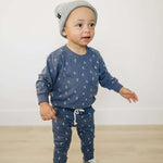 Light Grey Mebie Baby Beanie Milk & Baby