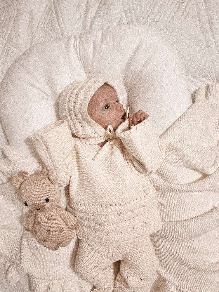 Bring Me Home Chunky Knit Bundle | Cream Milk & Baby