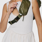 Baby Changing Sling Nylon | Olive | Milk & Baby