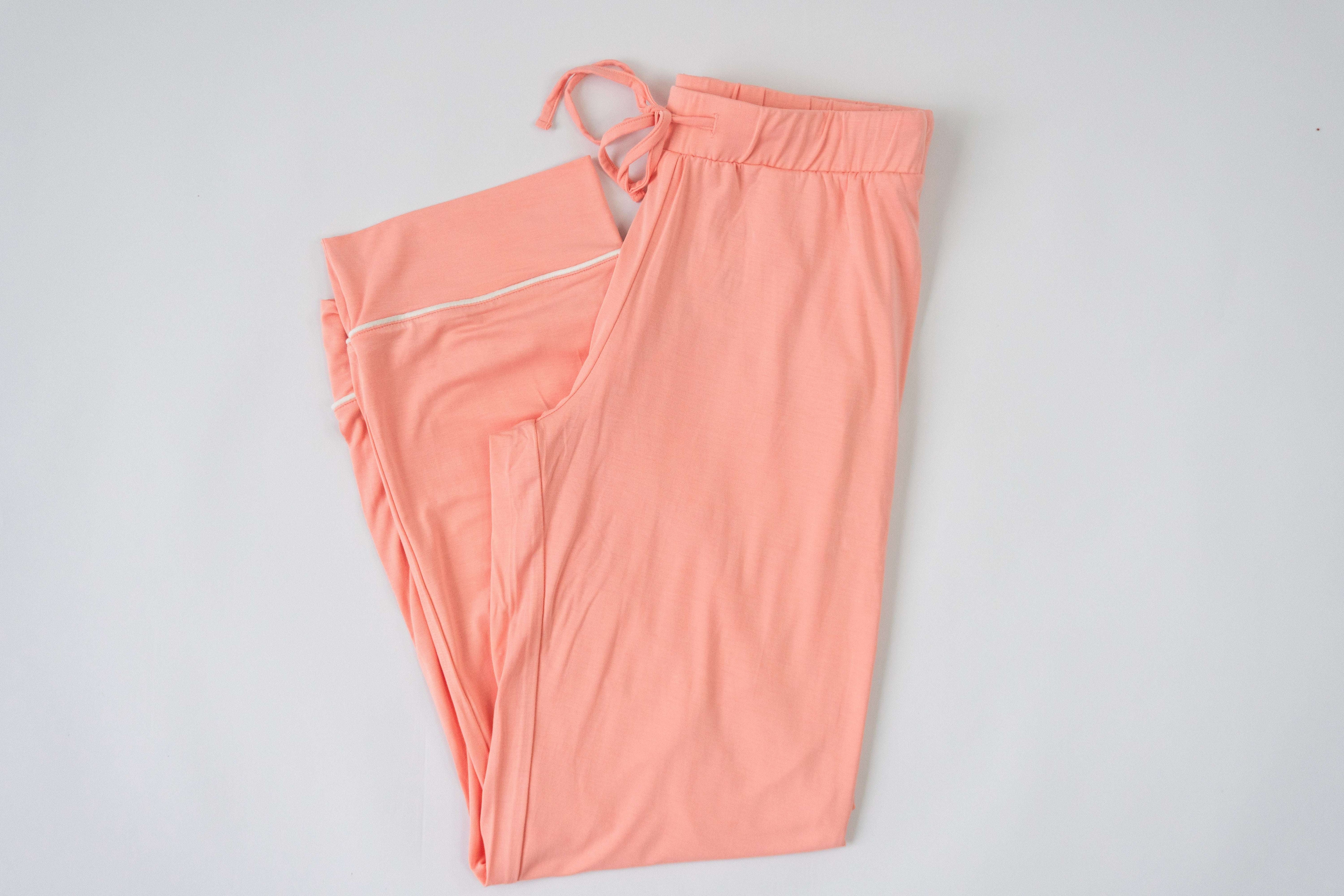 Peach | Adult Pajama Bottom Milk & Baby