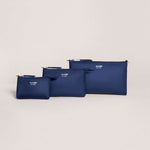 3-piece Pouch Set Navy Milk & Baby