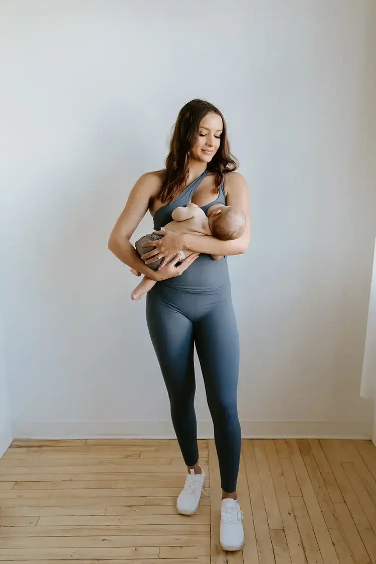 The Baby Mama Legging | Baby Blues | Milk & Baby