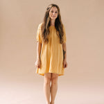 Women's Cotton Gauze House Dress | Saffron - milk & baby