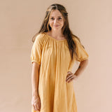 Women's Cotton Gauze House Dress | Saffron - milk & baby