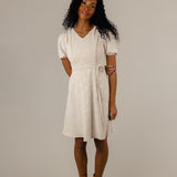 Alyssa Embossed MOM Dress