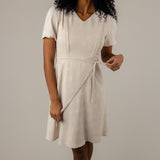 Alyssa Embossed MOM Dress