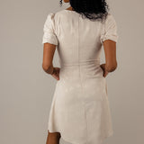 Alyssa Embossed MOM Dress