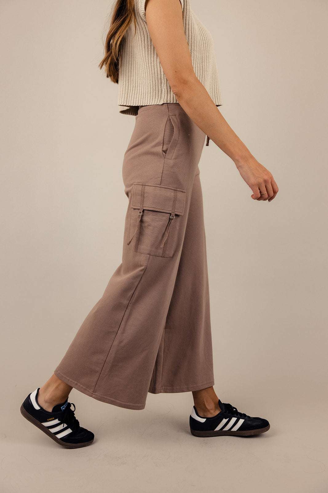 Anaya Wide Leg Pants Milk & Baby