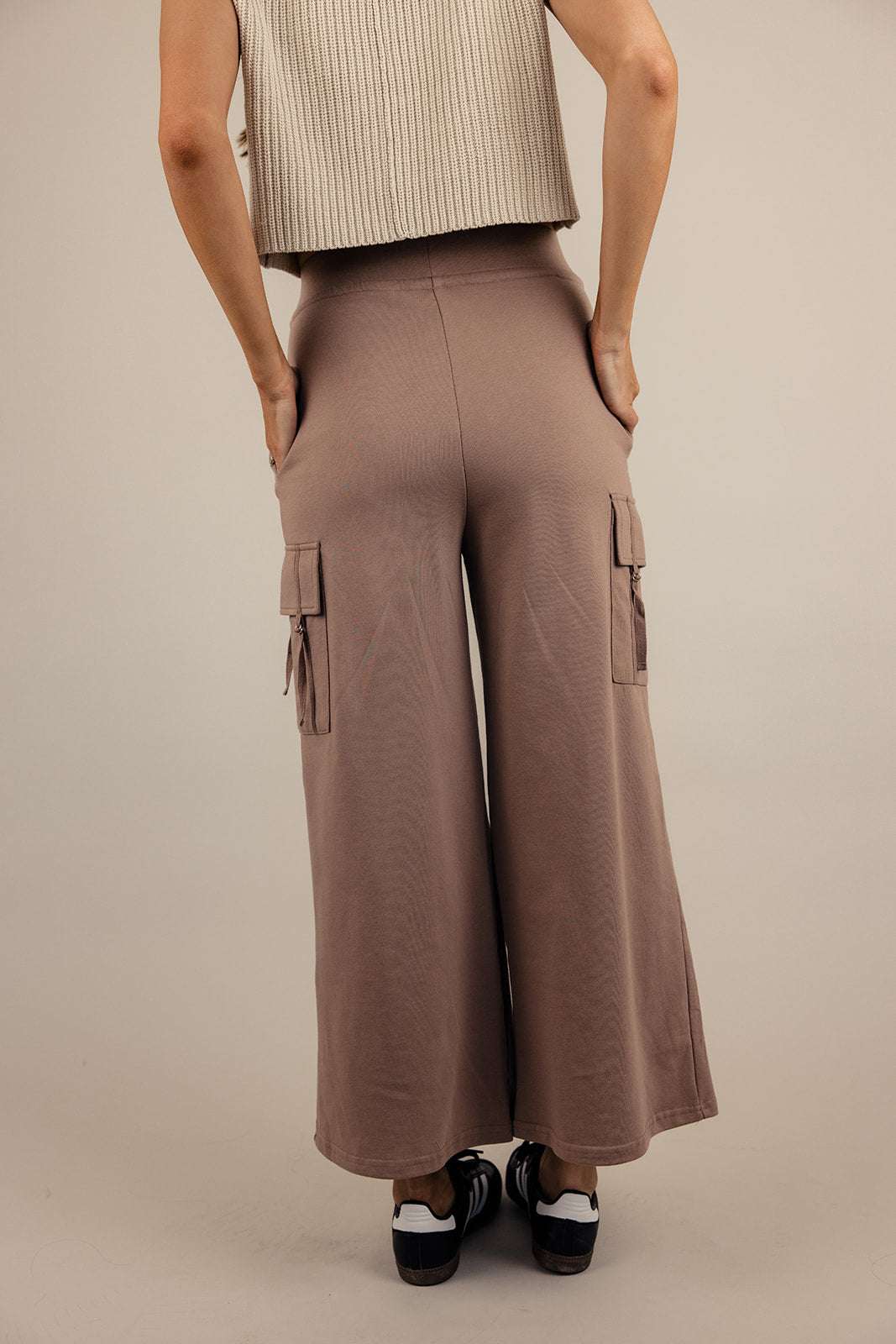 Anaya Wide Leg Pants Milk & Baby