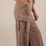 Anaya Wide Leg Pants Milk & Baby