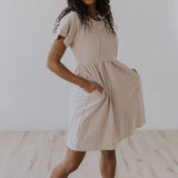 The Edward Flutter Sleeve MOM Dress