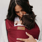 Tuck and Bundle Baby Wrap | Merlot Milk & Baby