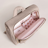 Satchel Diaper Bag - Taupe | Milk & Baby