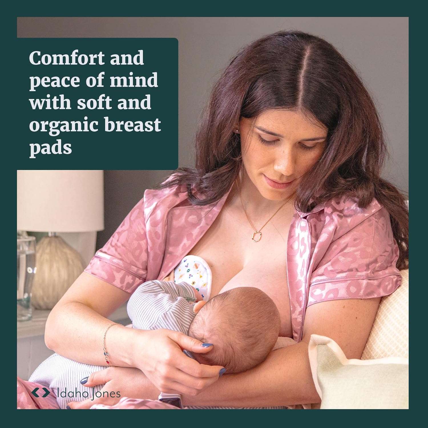 Nazar Reusable Breast Pads Milk & Baby