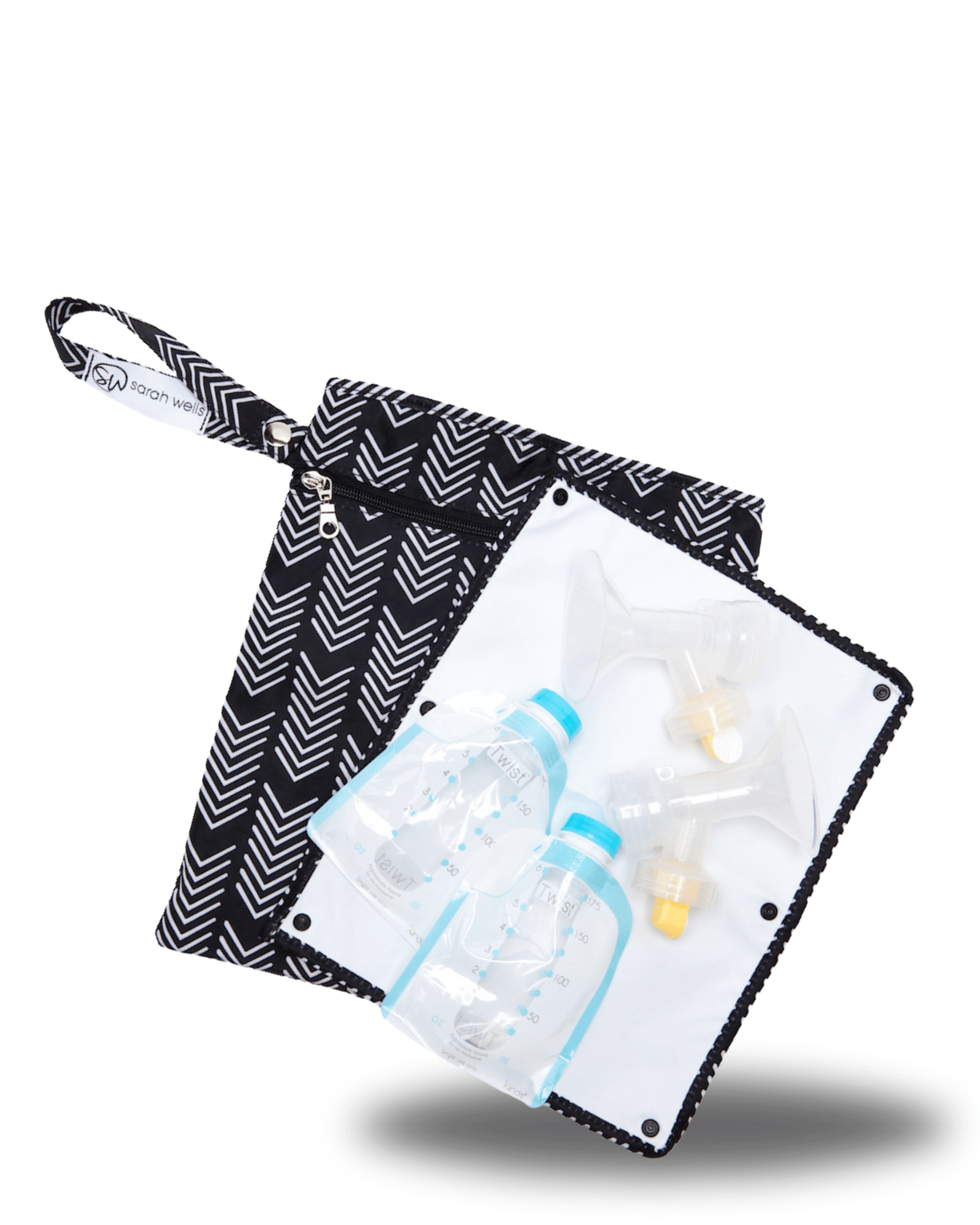 Pumparoo Wet/Dry Bag with Staging Mat® | Milk & Baby