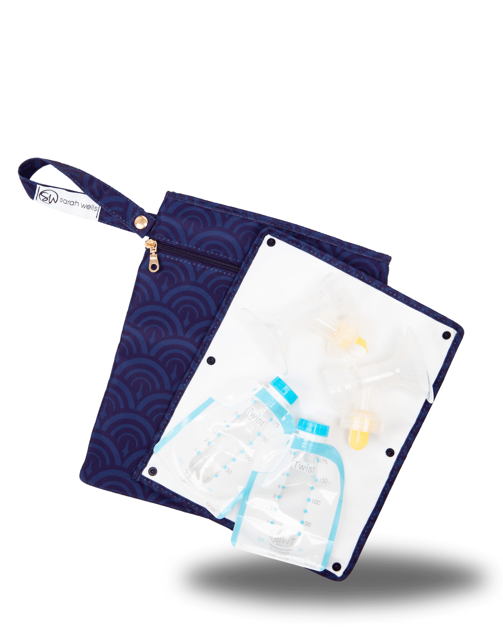 Pumparoo Wet/Dry Bag with Staging Mat® | Milk & Baby