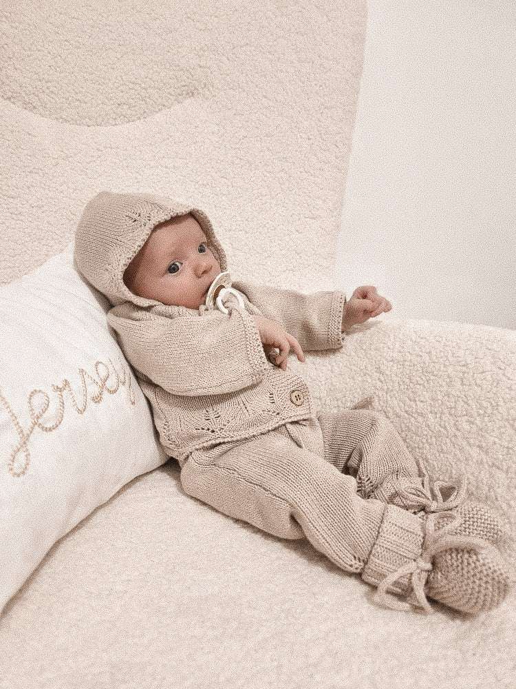 Bring Me Home Scallop Bundle | Heather Beige Milk & Baby