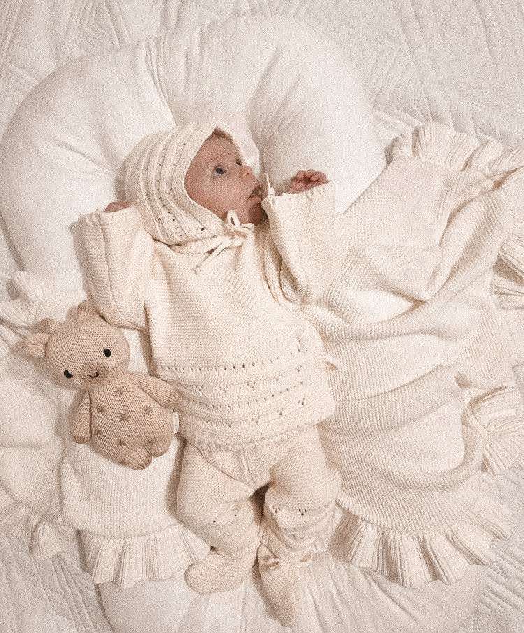 Bring Me Home Chunky Knit Bundle | Cream Milk & Baby