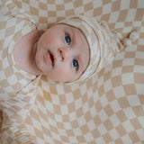 Wavy Checker | Beanie | Milk & Baby