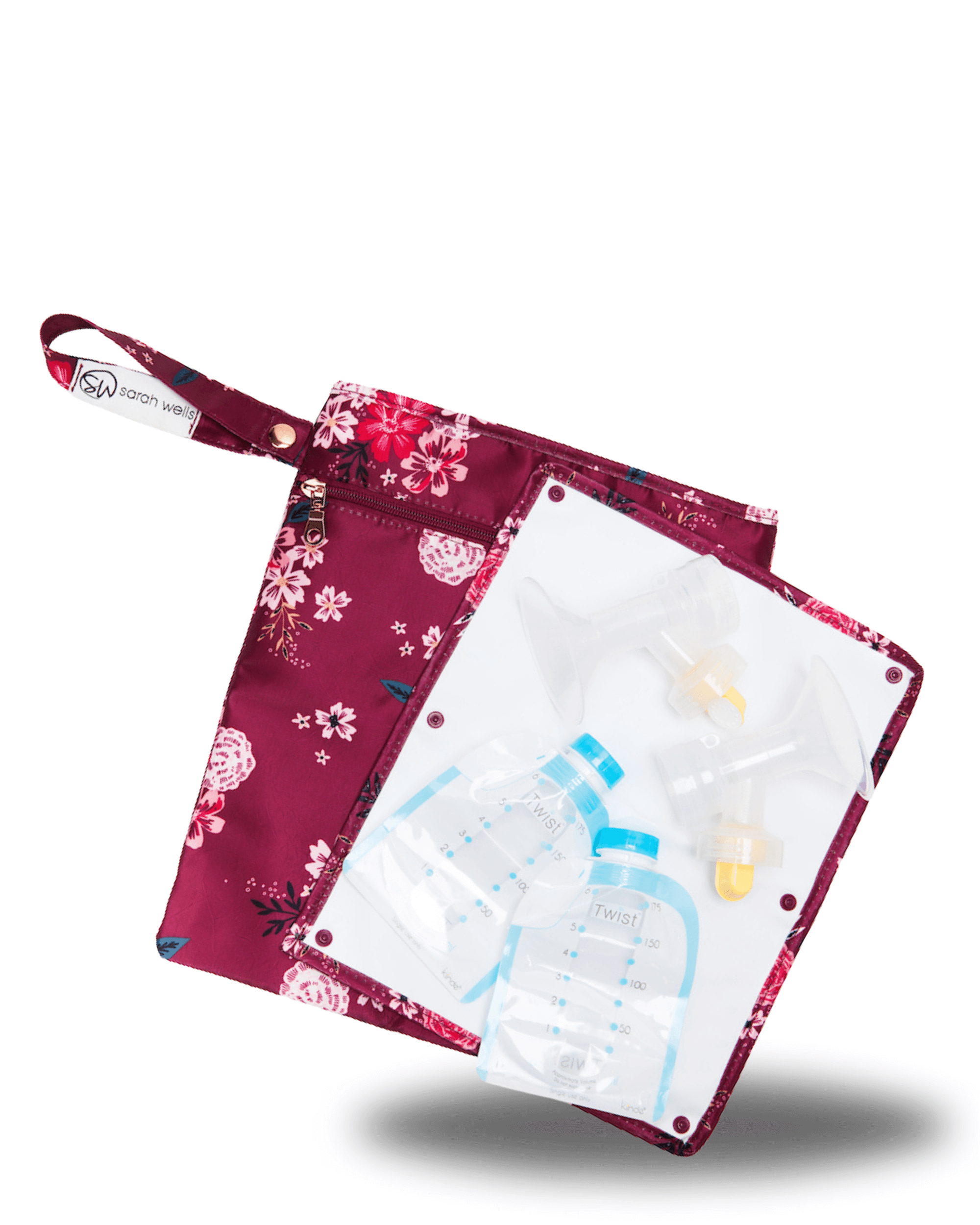 Pumparoo Wet/Dry Bag with Staging Mat® | Milk & Baby