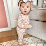 SANDY CHECKERS DREAM ROMPER