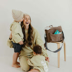 ff Diaper Bag | Taupe | Milk & Baby