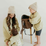 ff Diaper Bag | Taupe | Milk & Baby