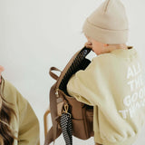 ff Diaper Bag | Taupe | Milk & Baby