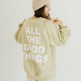 All the Good Things | Adult Sweat Set