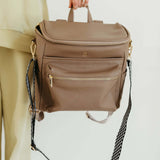 ff Diaper Bag | Taupe | Milk & Baby