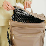 ff Diaper Bag | Taupe | Milk & Baby