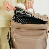 ff Diaper Bag | Taupe | Milk & Baby