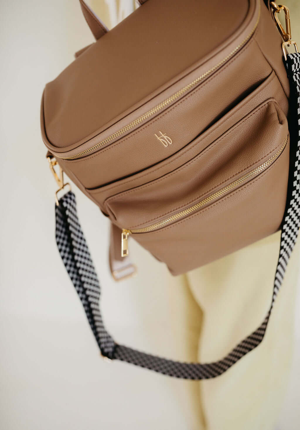 ff Diaper Bag | Taupe | Milk & Baby