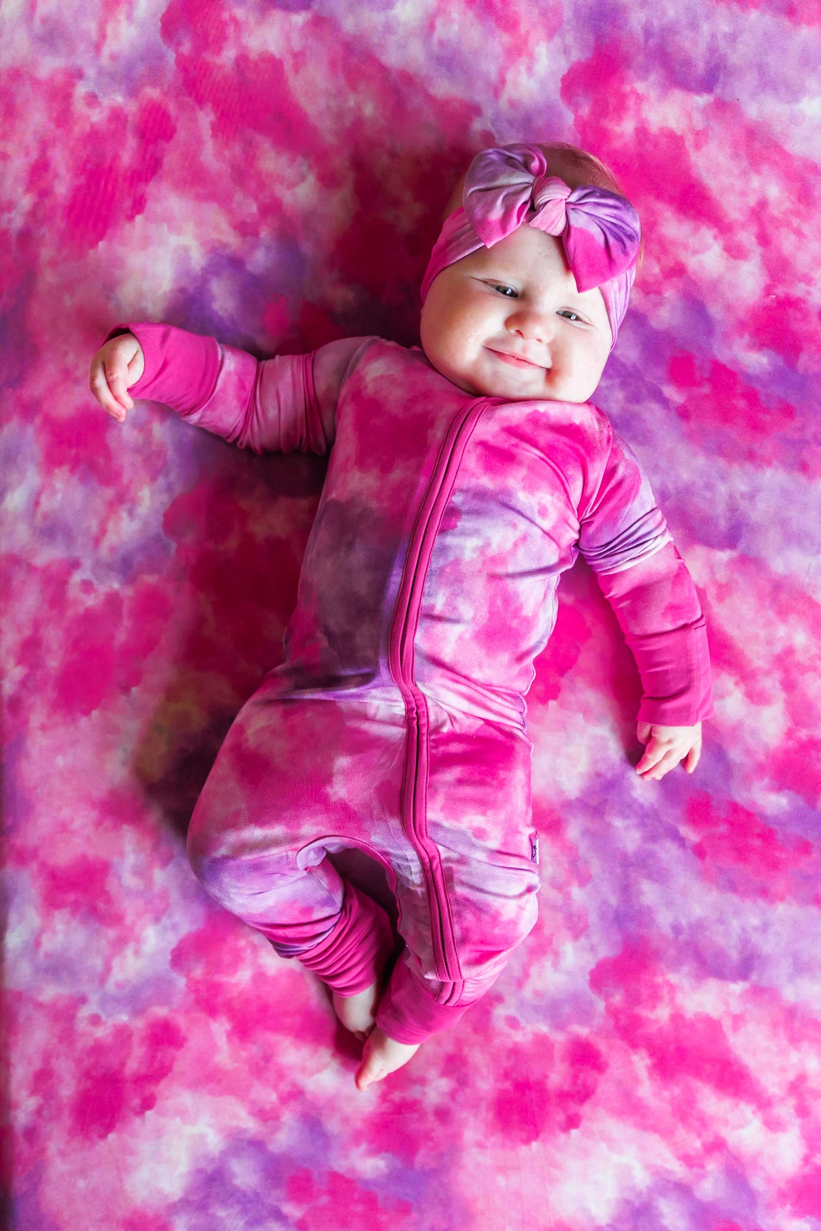 Candy Clouds Dream Romper Milk & Baby