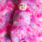 Candy Clouds Dream Swaddle & Beanie Milk & Baby