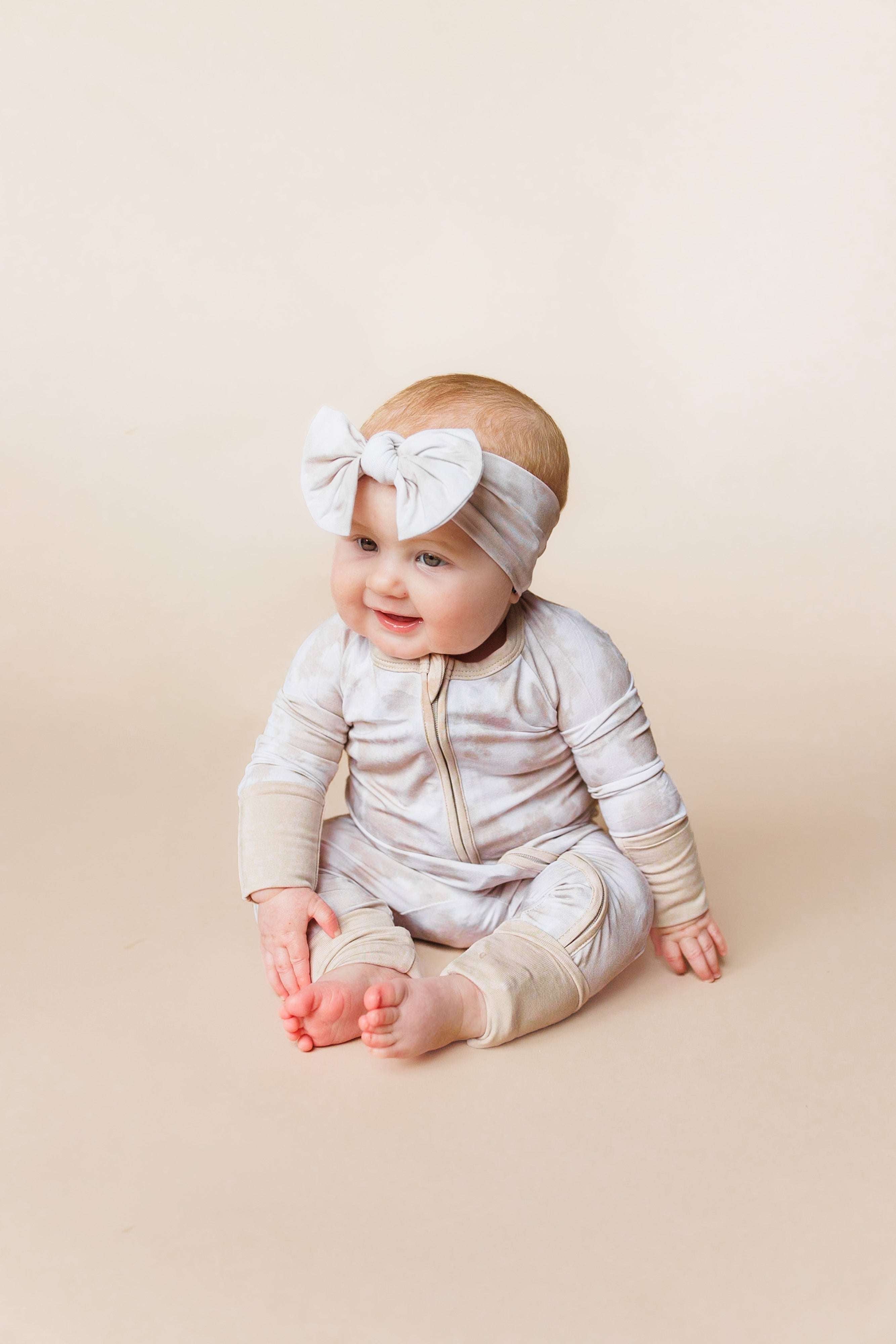 Sandy Shores Dream Romper Milk & Baby