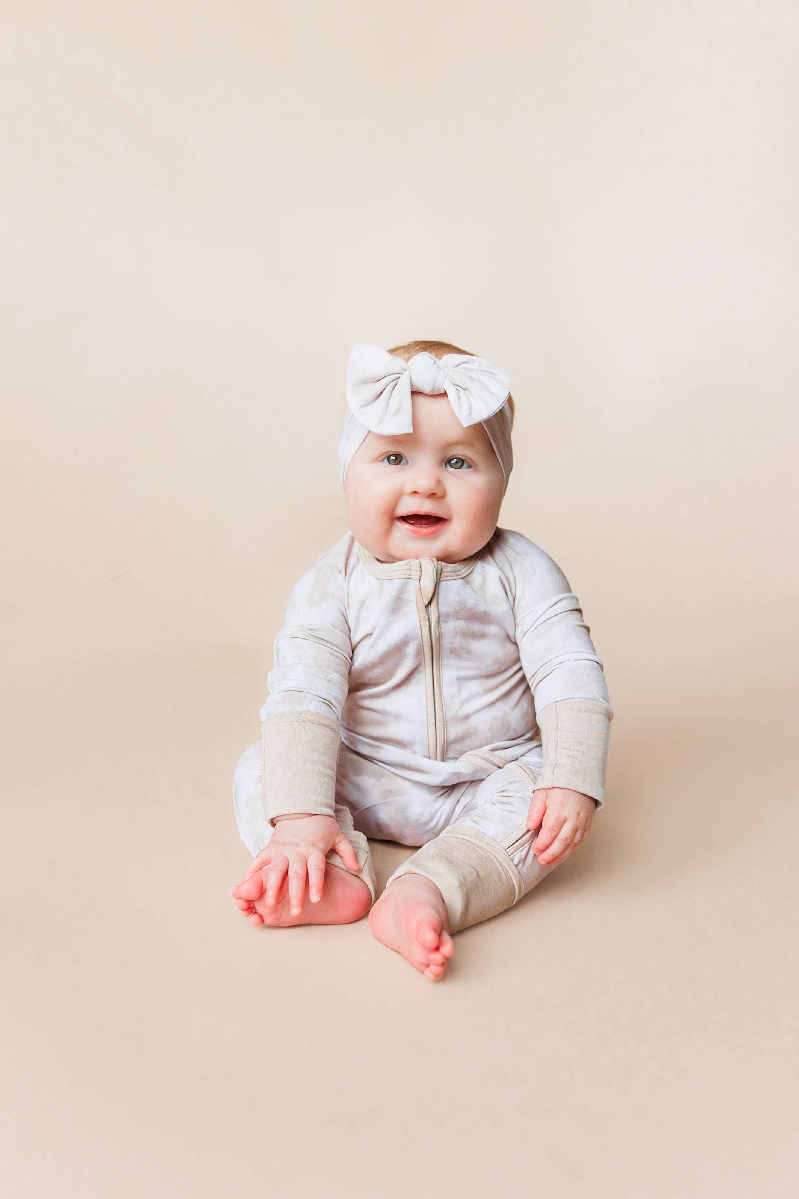 Sandy Shores Dream Romper Milk & Baby