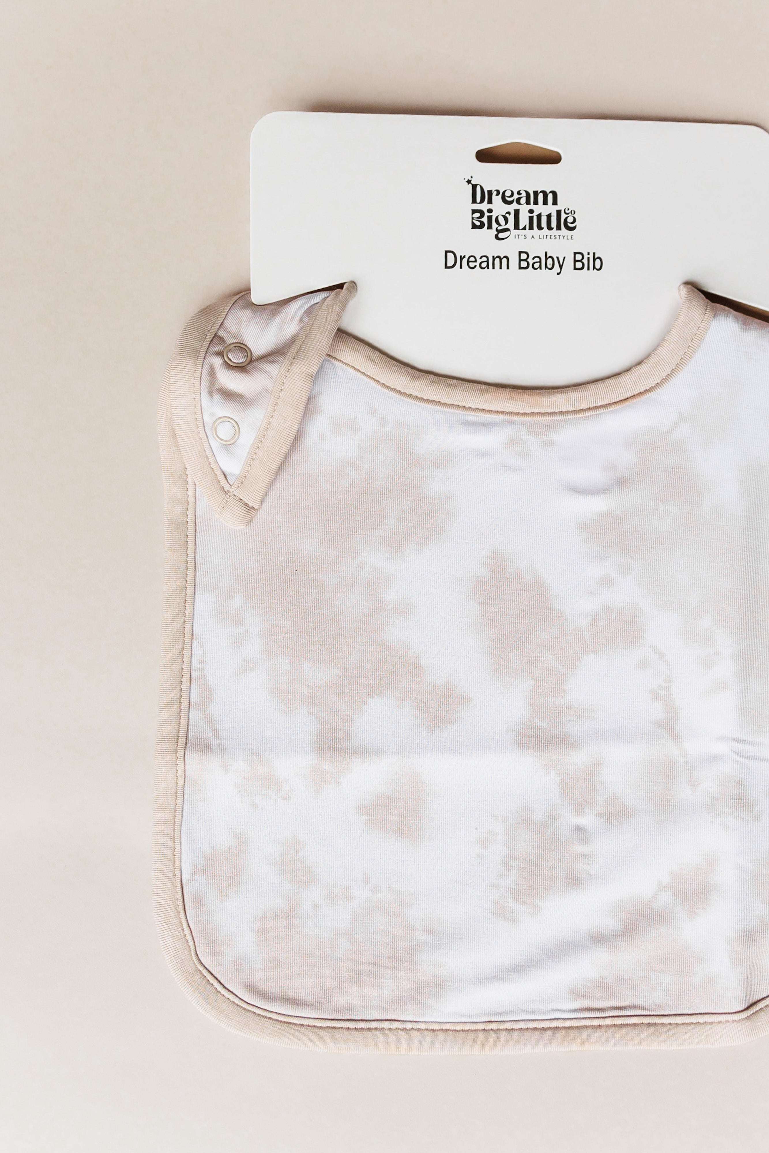 Sandy Shores Dream Baby Bib Milk & Baby