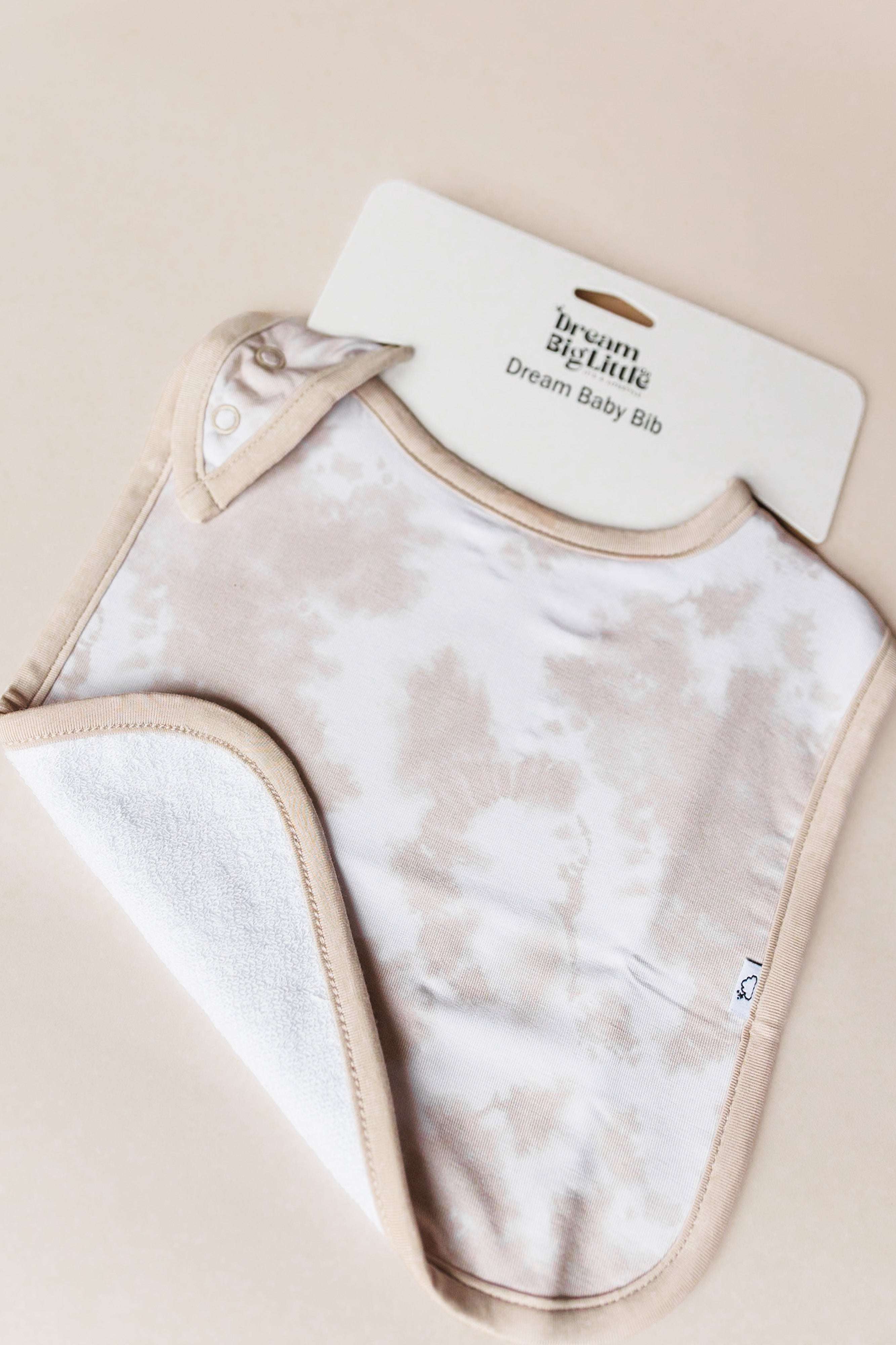 Sandy Shores Dream Baby Bib Milk & Baby