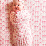 Bow Cute Dream Swaddle Set Milk & Baby