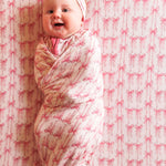 Bow Cute Dream Swaddle Set Milk & Baby