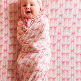 Bow Cute Dream Swaddle Set Milk & Baby