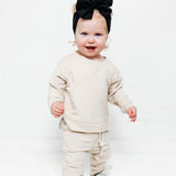 Oat Terry Jogger Milk & Baby